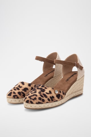Espadrilles compensées - Taupe