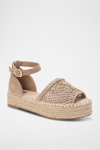 Sandales plateformes - Taupe