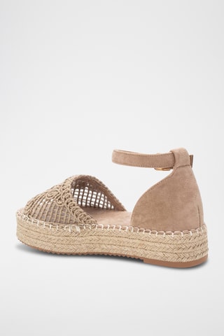 Sandales plateformes - Taupe