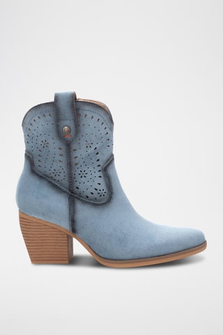 Bottines en jean - Bleu
