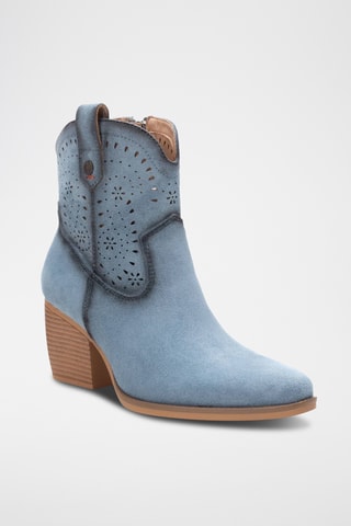 Bottines en jean - Bleu