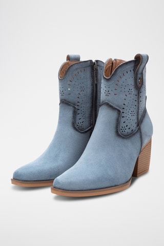 Bottines en jean - Bleu