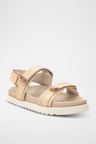 Sandales plateformes - Beige