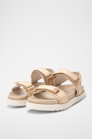 Sandales plateformes - Beige