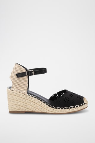 Espadrilles compensées - Noir