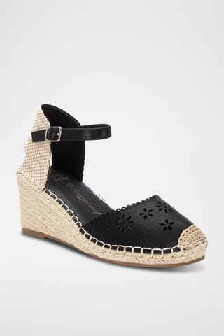 Espadrilles compensées - Noir
