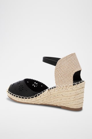 Espadrilles compensées - Noir