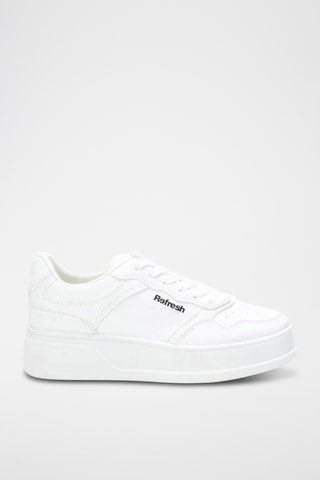 Baskets plateformes - Blanc