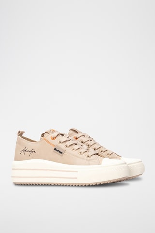 Baskets plateformes - Beige