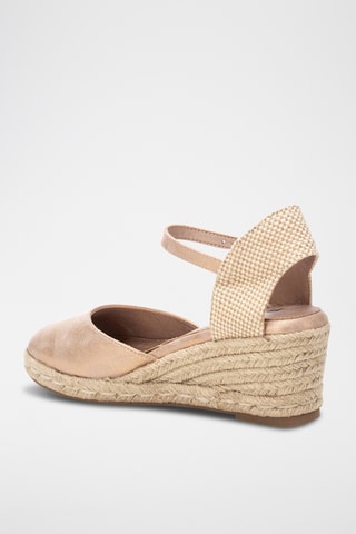 Espadrilles compensées - Nude