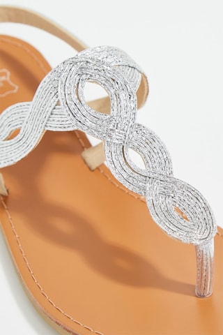 Sandalias - Plateado