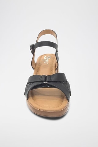 Sandali con tacco - Nero