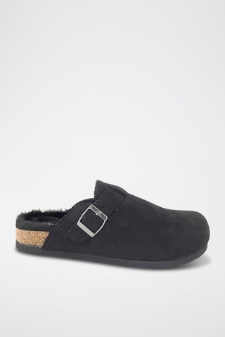 Zuecos forrados - Negro