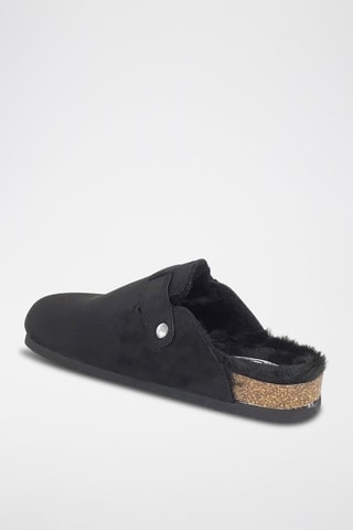 Zuecos forrados - Negro
