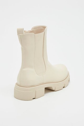 Botines Chelsea -  Beige