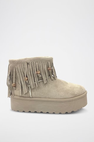 Botines - Beige