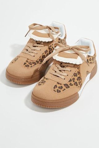 Zapatillas - Marrón y beige