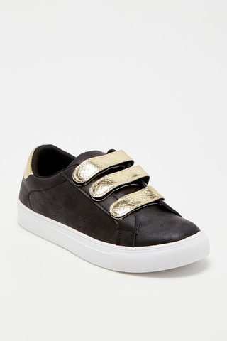 Sneakers - 
Nero e dorato