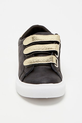 Sneakers - 
Nero e dorato