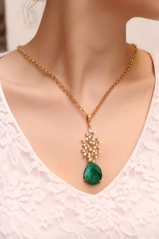 Collana - Bronzo e agata