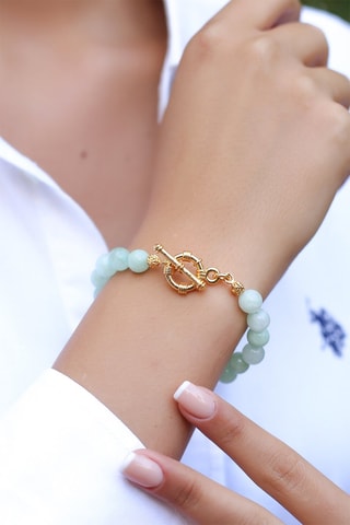 Bracciale laminato oro giallo