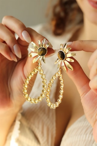 Orecchini - Occhi di tigre 