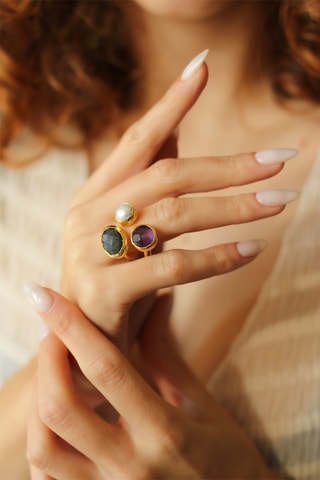 Anello - Laminato oro giallo