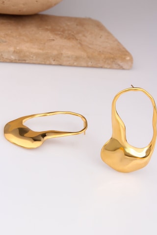 Boucles d’oreilles - Plaqué or jaune