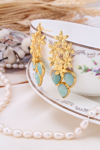 Boucles d'oreilles Amazonites