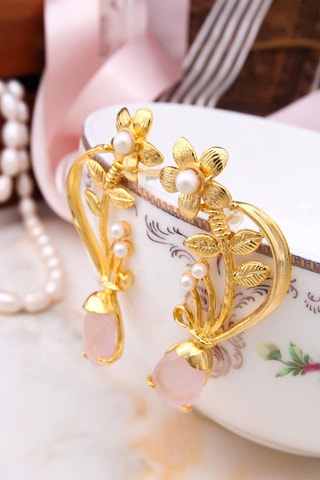 Orecchini Quarzo rosa