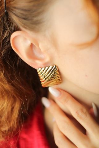 Boucles d’oreilles - Plaqué or jaune