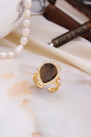 Anello - Occhio di tigre