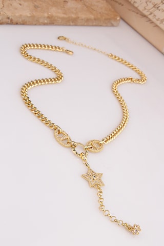 Collana - Placcato oro giallo 