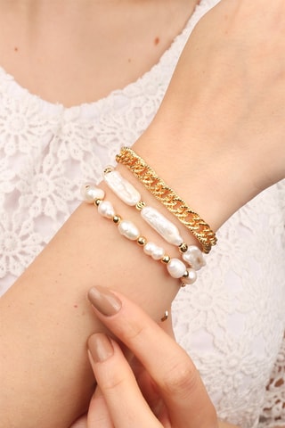 Bracciale 3 giri - Dorato