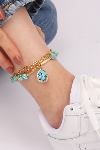 Cavigliera - Turchese