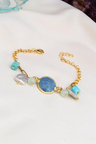 Bracciale - Turchesi e opali 