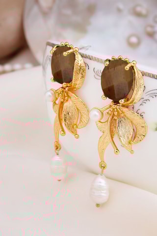 Orecchini - Occhi di tigre