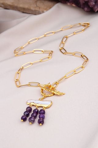 Collier - Améthystes