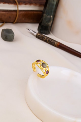 Anello - Labradorite