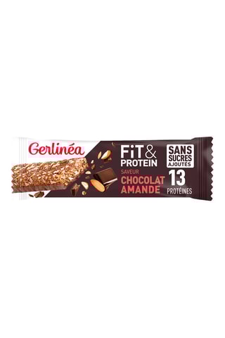 8 x Barre protéinée Chocolat Amandes - 45 g