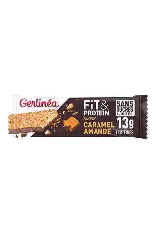 8 x Barre protéinée Caramel Amandes - 45 g