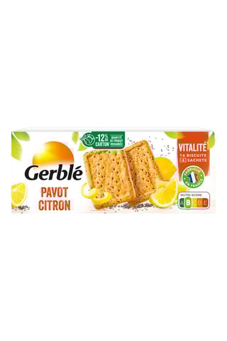 6 x Biscuit pavot citron - 6 x 200 g