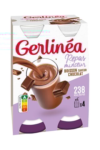4 repas à boire - Chocolat, vanille - 4 x 944 ml
