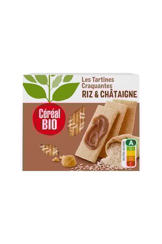 6 x Tartines Craquantes Riz Châtaigne - 145 g