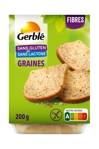 6 x Pain de mie Graines sans gluten - 200 g
