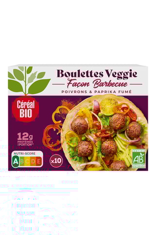 3 x 	Boulettes veggie Façon Barbecue bio - 175 g