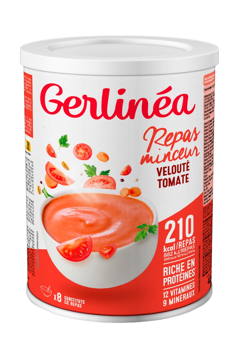 3 x Repas minceur Velouté de tomates - 424 g