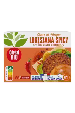 6 x Cœur de Burger Louisiana Spicy - 160 g