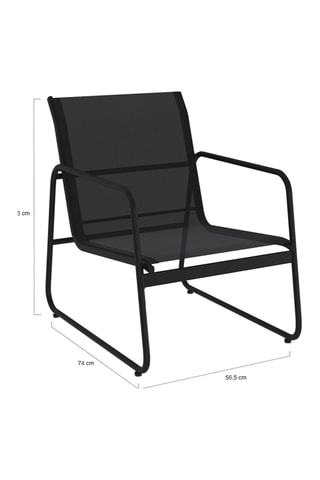 Conjunto de jardim - 4 lugares - Tampo de vidro temperado