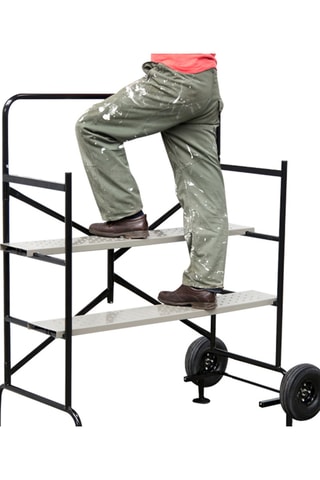 Andaime com rodas - 141 x 135 x 80 cm